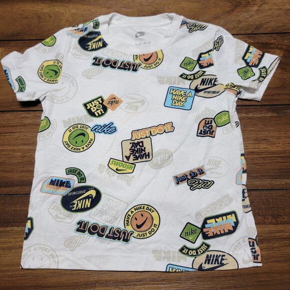 Nike Other - Nike Kids Tee Just Do It Logo - Size Med (5-6 yrs)